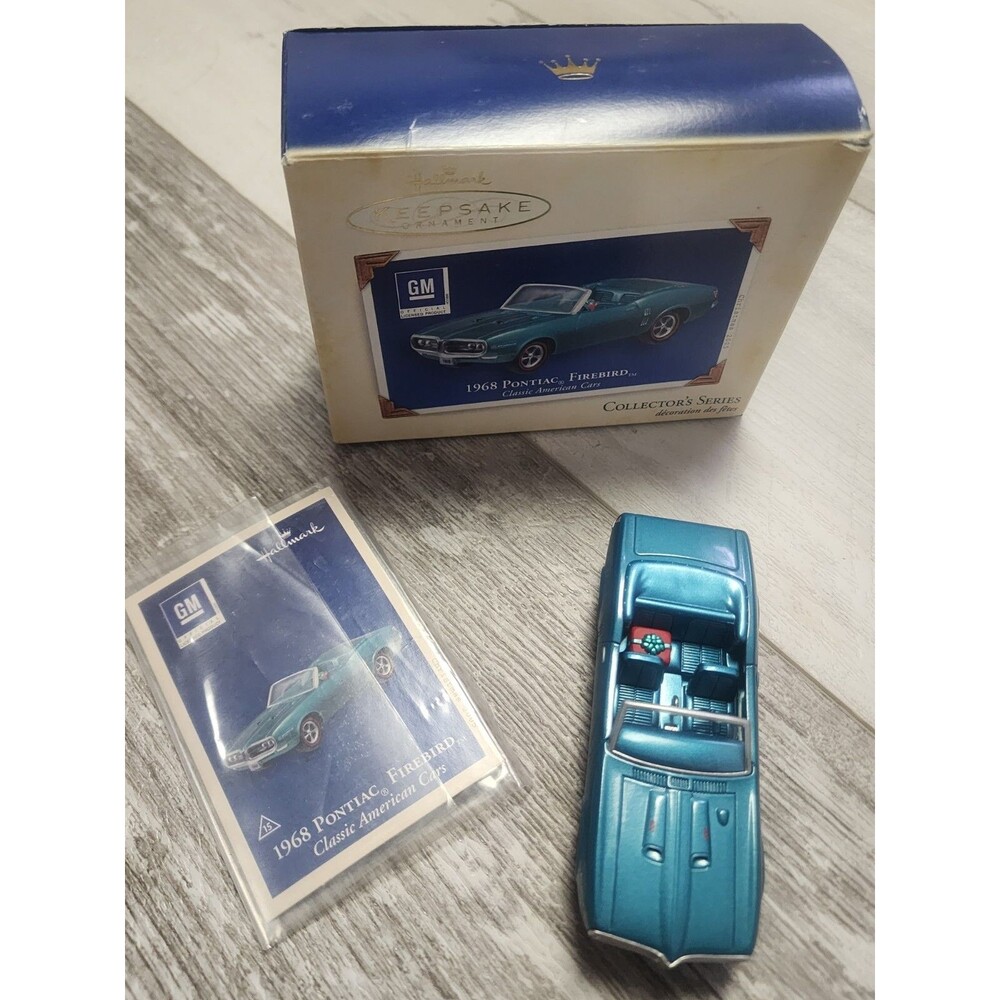 1968 PONTIAC FIREBIRD Hallmark Keepsake Ornament Classic American Cars 15